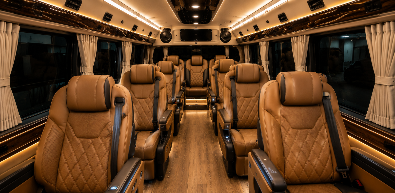 9 seater Urbania modification
