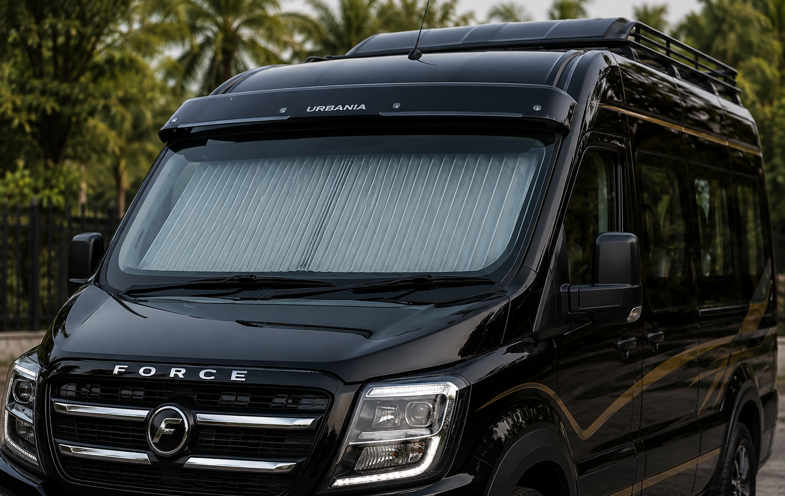 Front Glass Shades
