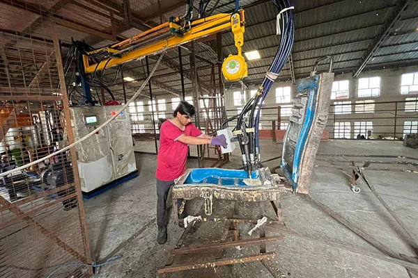 PU foam moulding — SunAutoCrafts factory